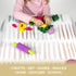 JumpOff Jo - Large Baby Splat Mat for Under High Chair, Booster Seat, Tabletop, Food Catcher - Protect Floor and Carpet