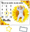 Flannel Baby Monthly Milestone Blanket, You are My Sunshine, 40x48 Inch