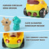 2-Pack 18+ 2 3 4 5 Remote Control Dinosaur Toy Car for Kids - Birthday Gifts for Boys Toddlers Ages Months, Year Old