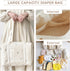 SONARIN Mummy Large Capacity Embroidery Diaper Bag Tote,Lightweight Travel Duffel Bag Messenger Bag Nappy Changing Bag