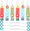 YLMFTNU 12Pcs 3 in 1 Cup Lid Gap Cleaning Brush, Long Water Bottle