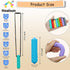 Chew Necklaces for Sensory Kids, 8 Pack Silicone Teething Necklace for Boys and Girls with Autism, ADHD, Reduce Chewing