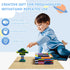 LABITITOUR 10"x10" Pack 6 of Classic Building Baseplates,Building Toy Base Boards to Build On, Brick Toy Builders Mat