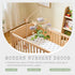 Moyii Baby Crib Mobile for Nursery - Handmade Felt Dinosaur Hanging Mobile - Green Dino Ceiling Decor for Boys Girls