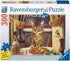 Ravensburger Dinner for One 300 Piece Large Format Jigsaw Puzzle - Fun & Engaging Toy for Adults | Unique Piece Design | FSC Certified Materials Option