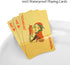 EAY Gold Waterproof Playing Cards - Perfect for Parties and Outdoor Fun
