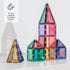Pack, 32 CONNETIX Magnetic Tiles Pastel Mini Pieces