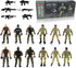 Army Men Soldiers Toy for Boys Age 4-7, Military Playset with Action Figures and Weapons