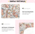 Pigsaly 27x39 Inch Crib Sheets Watercolor Horse Roses Baby Sheet for Standard Crib Mattress Boys Girls Toddler Bed