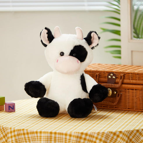 15'' Glow Guards Light up Music Cow Stuffed Animals Glowing Singing Soft Plush Toy with Lullaby Songs LED Night Lights