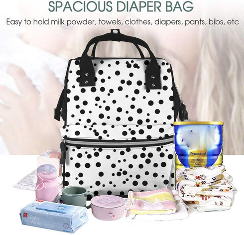 KHIRY Backpack Mummy Backpack Diaper Bag Nappy Baby Bag Turquoise Blue Gold Marble Multifunction Changing Bags
