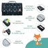 Lil Fox Portable Changing Pad, One-Hand Diaper Change Pad for Baby Diaper Bag or Changing Table