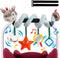 Baby Car Seat Toys Activity Stroller Toy - Spiral Hanging Plush Toys for Boys Girls 0-12 Months