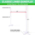 GoSports Get Low Limbo Premium Wooden Game, Sets up in Seconds for Kids & Adults