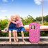 18 Inch Closet ZITA ELEMENT Doll Travel Carrier Case - Crossbody Shoulder Bag for Doll Accessories with Multi-Pocket