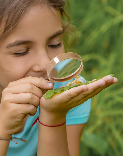 Set NatureWRP30 ROBUD Upgraded Kids Explorer Kit, Bug Catcher Kit with Wild Adventure Binoculars, Green Outdoor