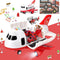 Dwi Dowellin Airplane Toys with Fire Truck Cars Toy Set and Play