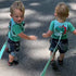 Child Safety Harness Leash for Toddlers - Anti-Lost Wrist Link (Green)