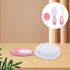 Set SUPVOX Hairbrush and Comb for Babies, Soft Nylon Massage Brush with Detangling Palm Comb, Scalp Care Grooming Kit