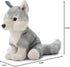 The Petting Zoo Wolf Stuffed Animal, 12 Inch Grey Wolf Plush Toy, Gifts for Kids, Wild Onez Zoo Animals