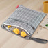 14in 12in, Waterproof Wet Dry Bag for Breast Pump Parts - x Perfect for Moms at Work - Wave Design