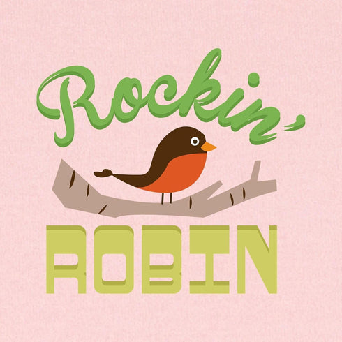 Super Soft Newborn Swaddle Blanket - Rockin Robin Design