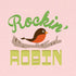 Super Soft Newborn Swaddle Blanket - Rockin Robin Design
