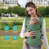 BethBear 7-45 lbs Baby Carrier Newborn to Toddler with Natural Material, Ergonomic Design,Versatile