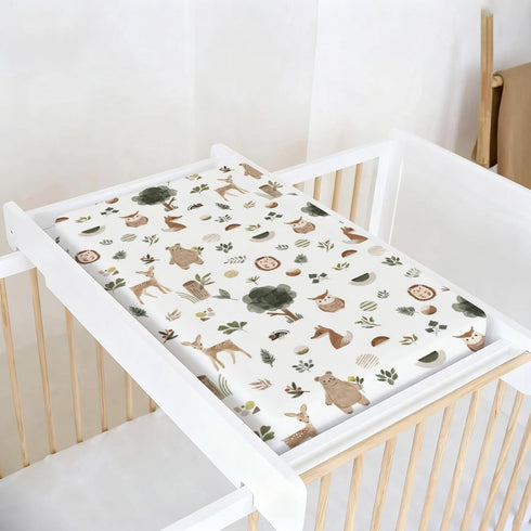 Tewrnvioc 32"/34" 16" Changing Pad Cover for Baby Girls Boys, x Safe Snug Diaper Change Table Pad Covers, Soft Stretchy