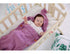 XMWEALTHY Newborn Baby Wrap Swaddle Blanket, Knit Sleeping Bag Receiving Blankets, Stroller Wrap for Baby (Pink)