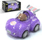 CDDZSW 1-3 Years Old Friction Power Car Toys, Push and Go Pull Back