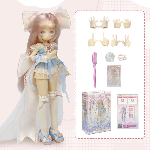 1/8 9" 15 BJD Dolls BJD Doll Ball Jointed Doll Dress Up Dolls Collectible Figures Collection Gift Toys for Party