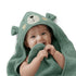 Blissful Diary Muslin Baby Hooded Towel, Soft and Absorbent Bath Towel for