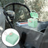 BAZEITFLOW Portable Formula Dispenser with Rope and Spoon Large Capacity Compartmentalized Milk Powder Container