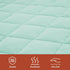 (2-Pack), 52x28'' Quilted Crib Mattress Protector Soft Toddler Mattress Pad Cover, Fits Standard Baby Crib Mattress