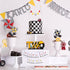 Haooryx Construction Truck Two Letter Sign | Wooden Table Centerpiece for Boys 2nd Birthday Party Decorations