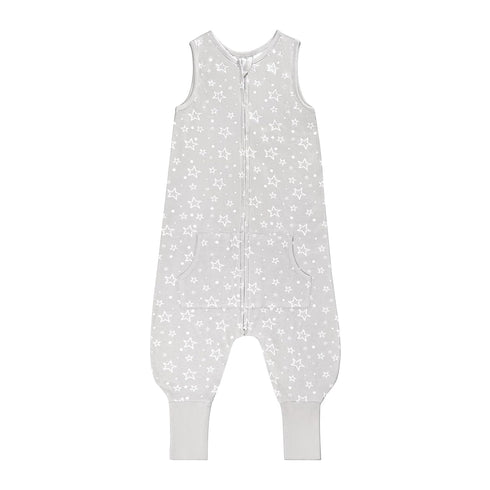 Baby Sleep Sack 3t-4t, 0.5 TOG Wearable Blanket, Toddler Baby Sleep Sack with Feet, Stars