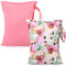 Mess-Proof Waterproof Wet Dry bag,2 Pack Reusable,Wet Bags for Swimsuits & Baby