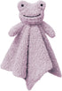 Baby Purple Frog Soft Stuffed Animal Security Blanket, Plush Frog Lovey, Cuddly Newborn Snuggle Blankie, 14"
