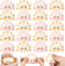 Hollowfly 20 Pcs Positive Dumpling Stress Balls Fidget Sensory Toy Emotional Relief Squeeze