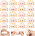 Hollowfly 20 Pcs Positive Dumpling Stress Balls Fidget Sensory Toy Emotional Relief Squeeze