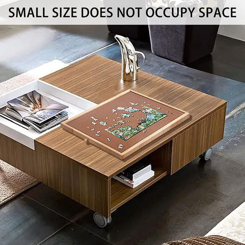 Puzzle Tables for Drawers, Small Jigsaw Puzzle Board 12 x 17.3 inch with Storage Drawers, Smooth Fiberboard