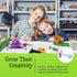 Set 8 2 3 8-12+, Set Pinwheel Crafts Flower Pot Painting Kit Paint Your Own Kids Gardening with Seeds, Soil, Paints