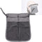 Dogxiong Portable Stroller Hanging Bag, Organizer with Two Storage Pockets for Baby Cloth, Bottle, Toy, Grey