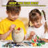 XXTOYS Dino Egg Dig Kit, Unearth Jumbo Dino Egg with 12 Different Dinosaur Toys, Educational STEM Toys for Kids 5-7