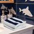 ORIGINAL KIDS Set 12 100% 450 12 12 Wash Cloth - of Cabana Stripe Washcloths - Cotton Yarn-Dyed Terry - GSM Quick Dry