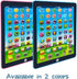 Interactive Kids Learning Pad/Tablet for Preschool Boys & Girls 3-8 Years Old (Pink) - Educational Toy with Music,