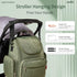 Backpack, Pack, insular Diaper Bag Multi-Function Travel Back Waterproof Changing Bag for Mom Girls, Large Capacity