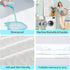 Ressainic Pack Pack 38" 26" 1.5" and Play Mattress Pad, Trifold Portable Crib N Play Mattresses, x x Jacquard Playpen