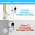 Flexible Clip Baby Monitor Mount - Compatible with Hello Baby Monitor Models, 19.4" Holder for Anywhere Mounting